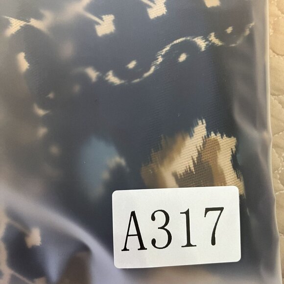 NWOT Farm Rio unisex Blue Pineapple Ikat Blazer Size L 100% Cotton - Picture 16 of 16